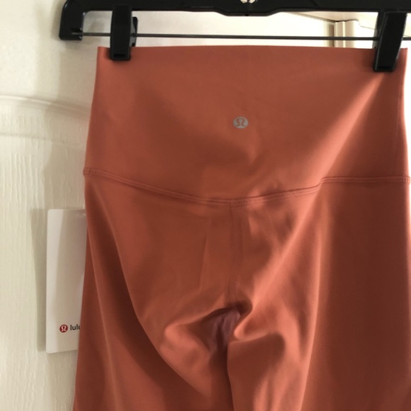 NEW Lululemon Align Crop 21" Cool Rustic Coral - Picture 10 of 11